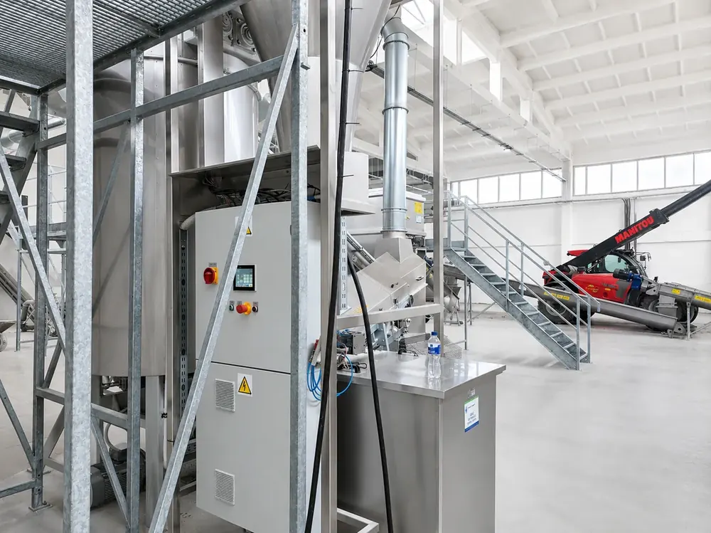 Instalacja FuelCal® wytwarzająca OrCal® w zakładzie AgroCal