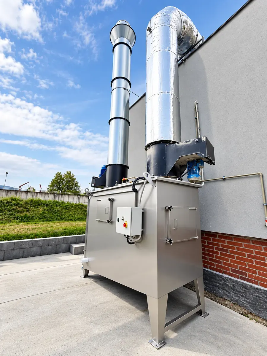 Układ neutralizacji skroplin przy instalacji FuelCal®